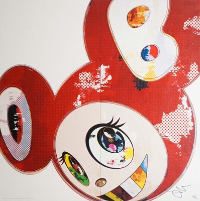 Lot 146 - Takashi Murakami (Japanese 1962-), 'And Then x6 Red', 2013