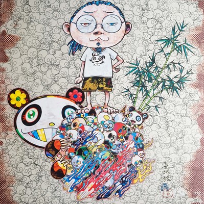 Lot 150 - Takashi Murakami (Japanese 1962-), 'Panda Family And Me', 2013