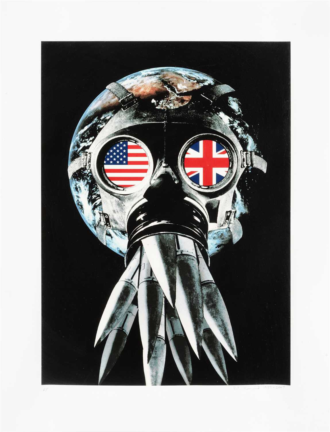 Lot 95 - Peter Kennard (British b.1949), 'Union Mask', 2007