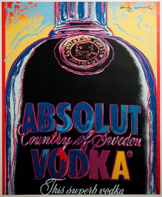 Lot 244 - Andy Warhol (American 1928-1987), 'Absolut Vodka', 1985