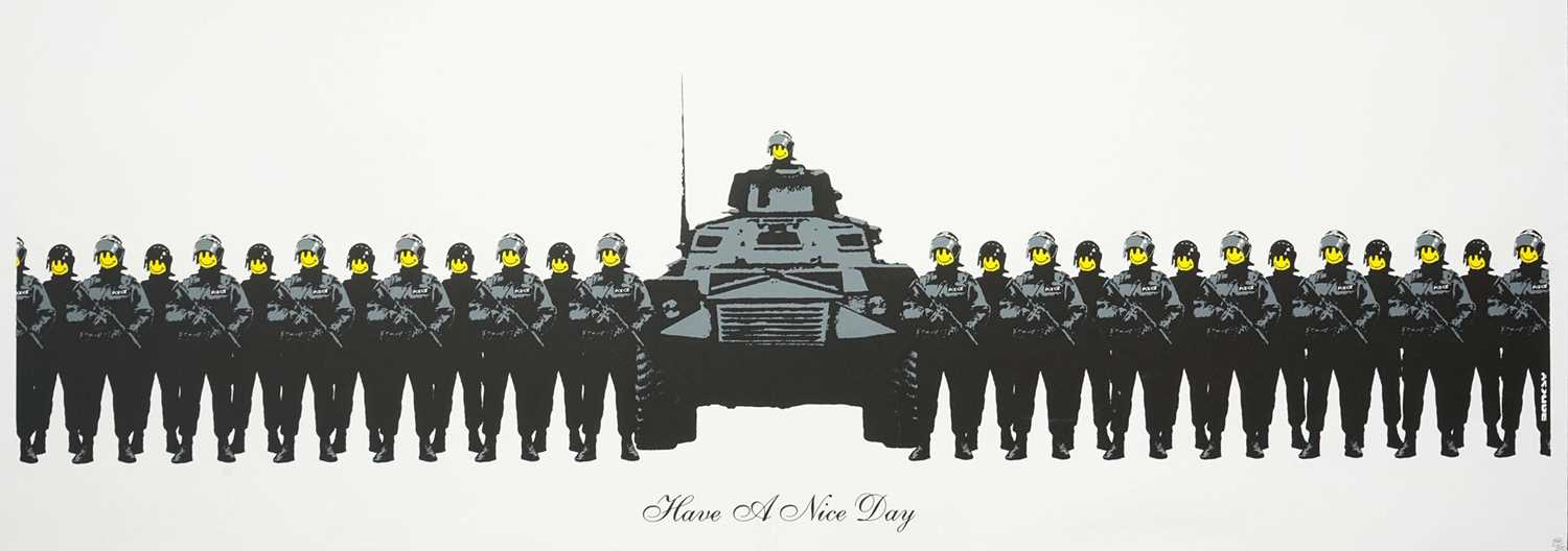 Lot 171 - Banksy (British 1974-), 'Have A Nice Day', 2003