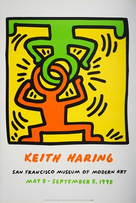 Lot 208 - Keith Haring (American 1958-1990), 'San Francisco Museum of Modern Art'