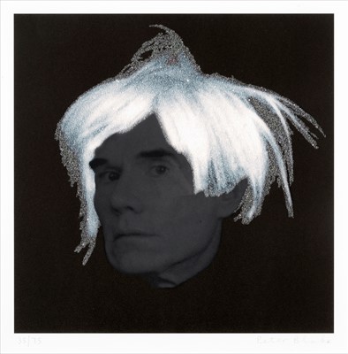 Lot 346 - Peter Blake (British b.1932), 'Andy Warhol', 2010