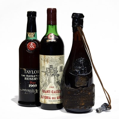 Lot 79 - 3 bottles Mixed Port and Italian Reds