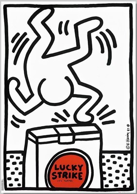 Lot 205 - Keith Haring (American 1958-1990), 'Lucky Strike I' 1987