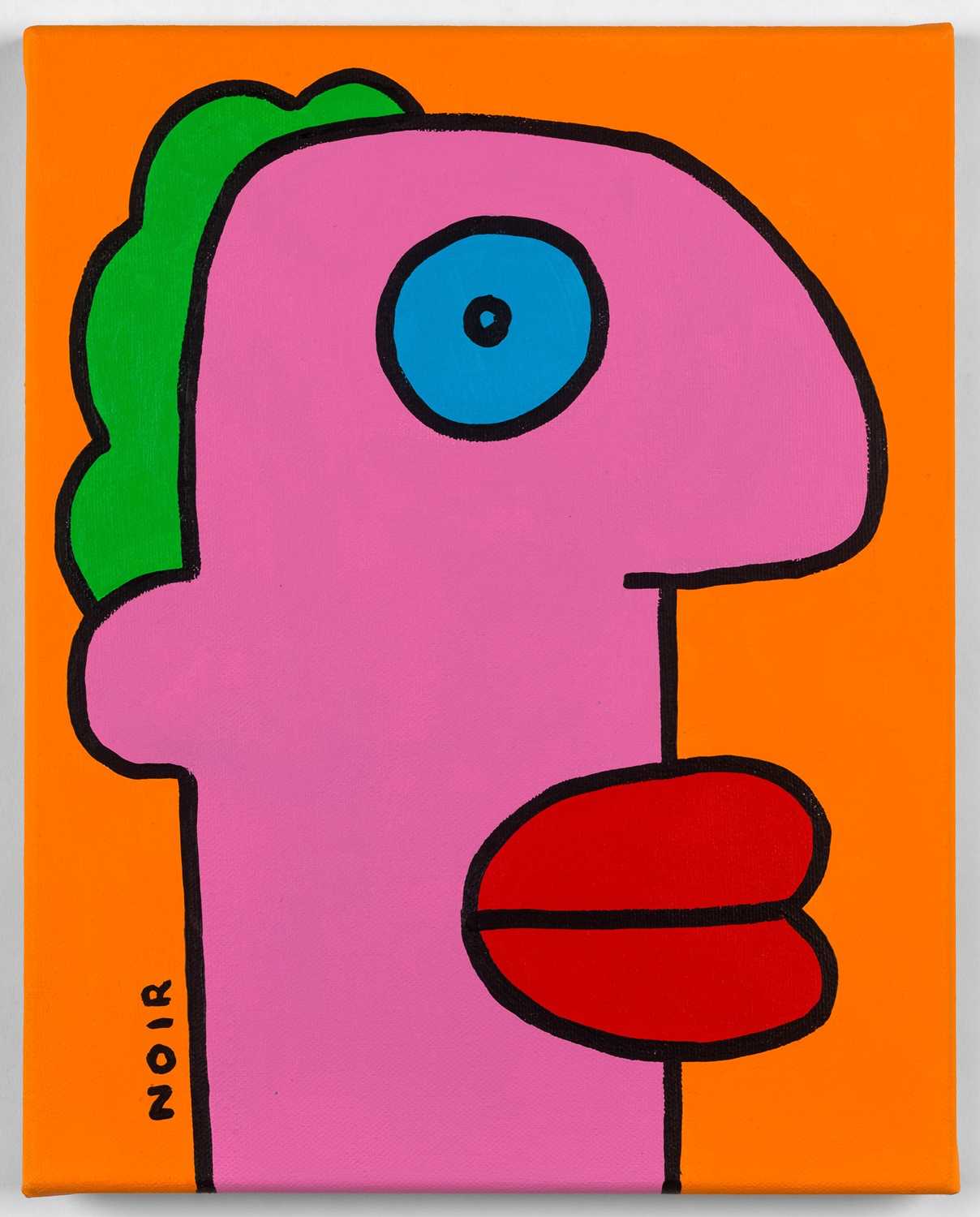 Lot 324 - Thierry Noir (French 1958-), 'I Have Been Waiting Long Enough; I Am Going On A Foot Trip To See If There Is Sunshine At The End Of The Tunnel', 2020