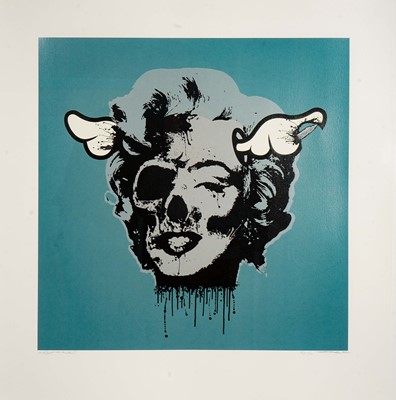 Lot 180 - D*Face (British 1978-), 'Pop Tart (Blue/Grey AP)', 2007