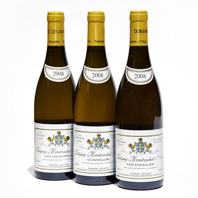 Lot 73 - 3 bottles Mixed Puligny-Montrachet Leflaive