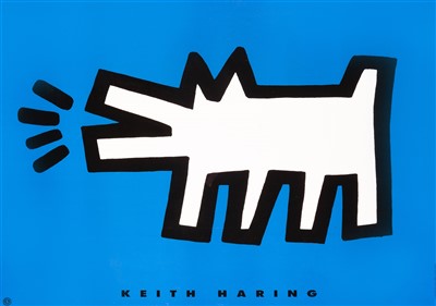 Lot 202 - Keith Haring (American 1958-1990), ‘Barking Dog’, 1994