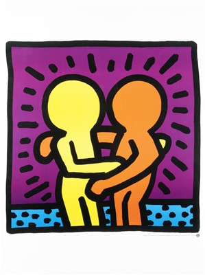 Lot 205 - Keith Haring (American 1958-1990), ‘Untitled (Best Buddies)’, 1987
