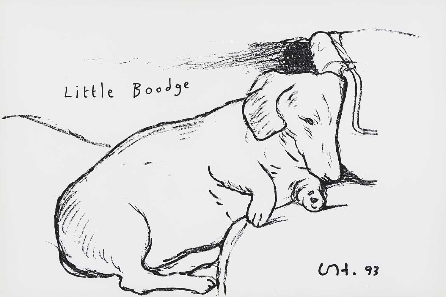 Lot 31 - David Hockney (British 1937-), 'Little Boodge' 1993