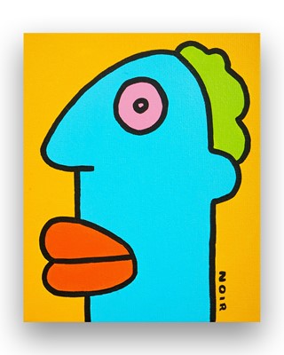 Lot 205 - Thierry Noir (French 1958-), 'My Feet Hurt And The Path Is Steep. Cannot Wait For My Sofa!', 2020