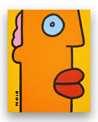 Lot 204 - Thierry Noir (French 1958-), 'I Do Think Better Since I Bought My New Sofa', 2020