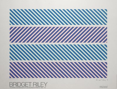 Lot 19 - Bridget Riley (British 1931-), 'Touring Exhibition Of Silkscreen Prints 1965-78', 1980