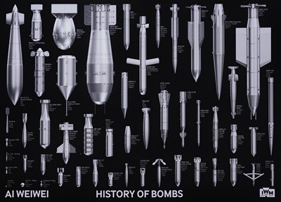 Lot 4 - Ai Weiwei (Chinese 1957-), 'History of Bombs', 2020
