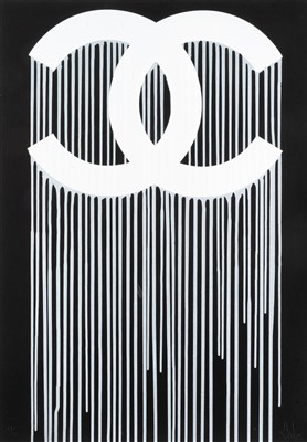 Lot 452 - Zevs (French b.1977), 'Liquidated Chanel', 2009