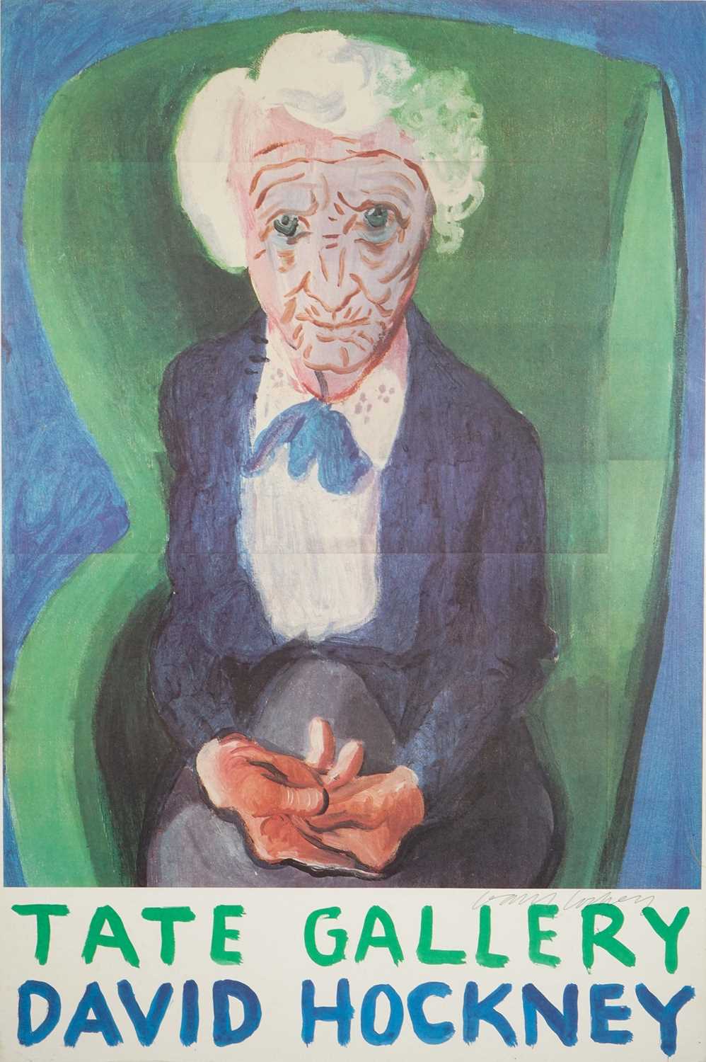 Lot 34 - David Hockney (British 1937-), 'My Mother Bridlington', 1988