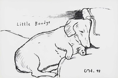 Lot 49 - David Hockney (British 1937-), 'Little Boodge' 1993