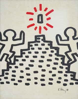 Lot 191 - Keith Haring (American 1958-1990), 'Bayer Suite', 1982