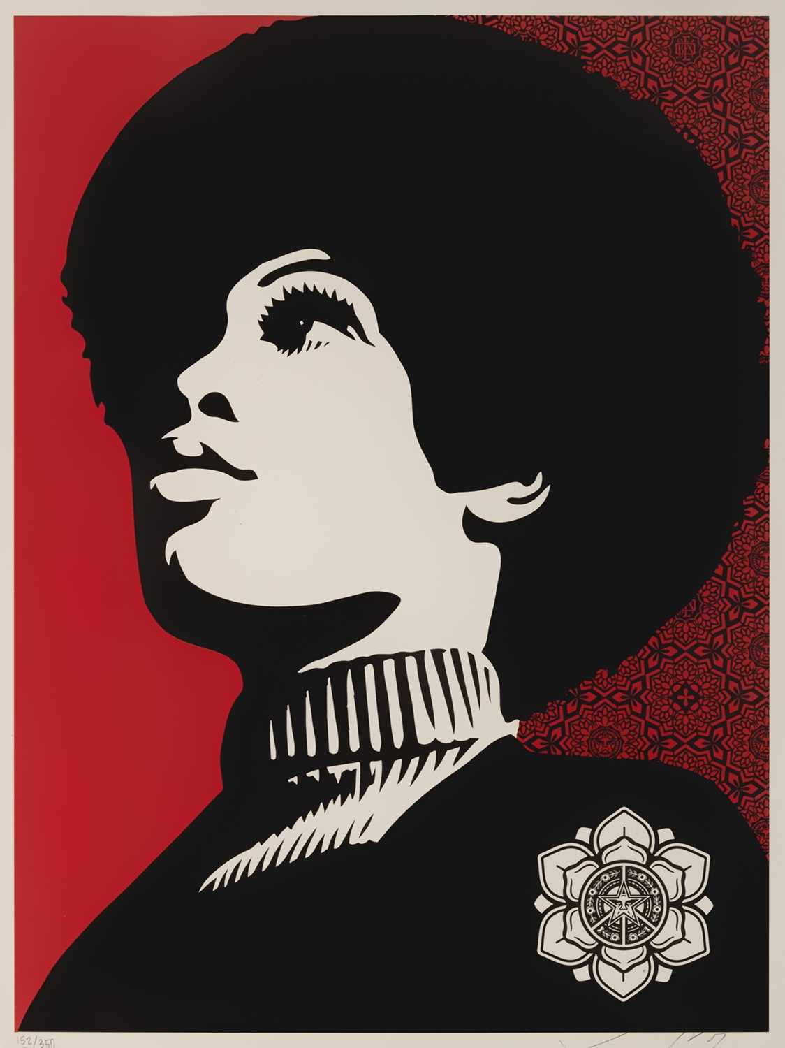 Lot 251 - Shepard Fairey (American 1970-), 'Panther Power', 2007