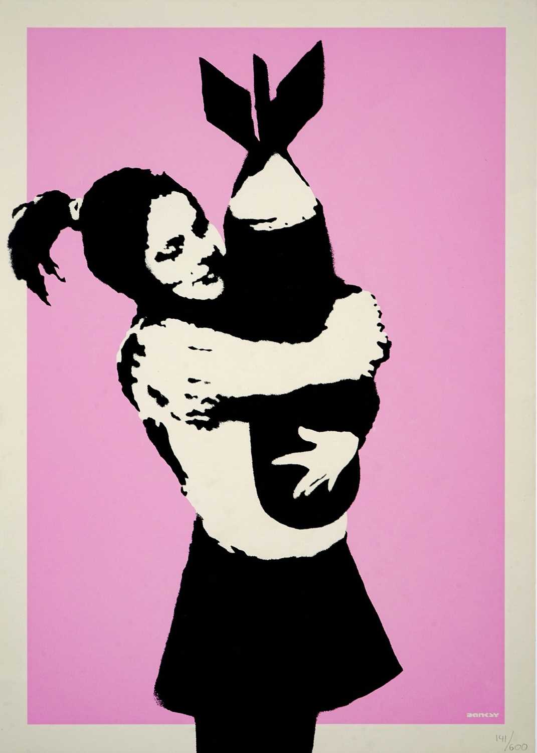 Lot 241 - Banksy (British 1974-), 'Bomb Hugger', 2003
