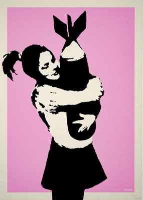 Lot 192 - Banksy (British 1974-), 'Bomb Hugger', 2003