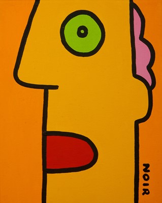 Lot 260 - Thierry Noir (French 1958-), 'I Walk Past A Patisserie Without Turning My Head Towards The Store Window', 2020
