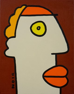 Lot 261 - Thierry Noir (French 1958-), 'My Sense Of Improvisation Often Saves Me From An Uncomfortable Situation', 2020