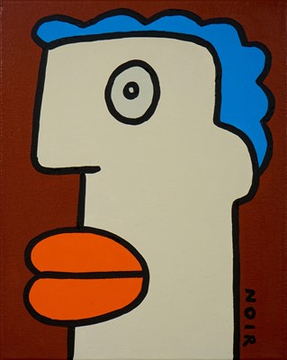 Lot 231 - Thierry Noir (French 1958-), 'I Close The Windows, The Rain Doubles In Intensity', 2020