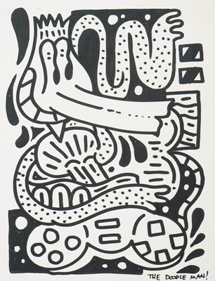 Lot 122 - Mr Doodle (British 1994-), 'Untitled'