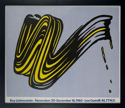 Lot 148 - Roy Lichtenstein (American 1923-1997), 'Brushstroke', 1965