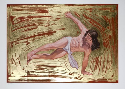 Lot 272 - Cosmo Sarson (British), ‘Breakdancing Jesus – Flares’, 2015
