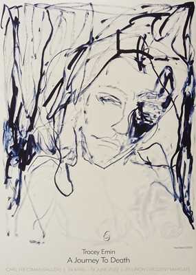 Lot 166 - Tracey Emin (British 1963-), 'A Journey To Death', 2022