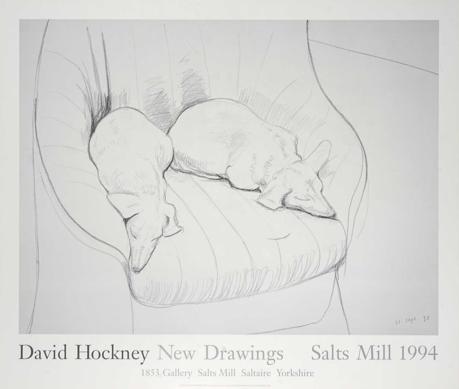Lot 46 - David Hockney (British 1937-), 'New Drawings', 1994