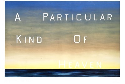 Lot 64 - Ed Ruscha (American 1937-), 'A Particular Kind Of Heaven', 1983