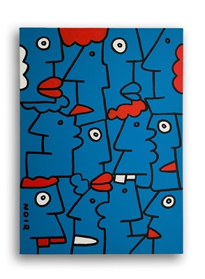 Lot 250a - Thierry Noir (French 1958-), 'Fast Form Manifest Summer Collection No1', 2016