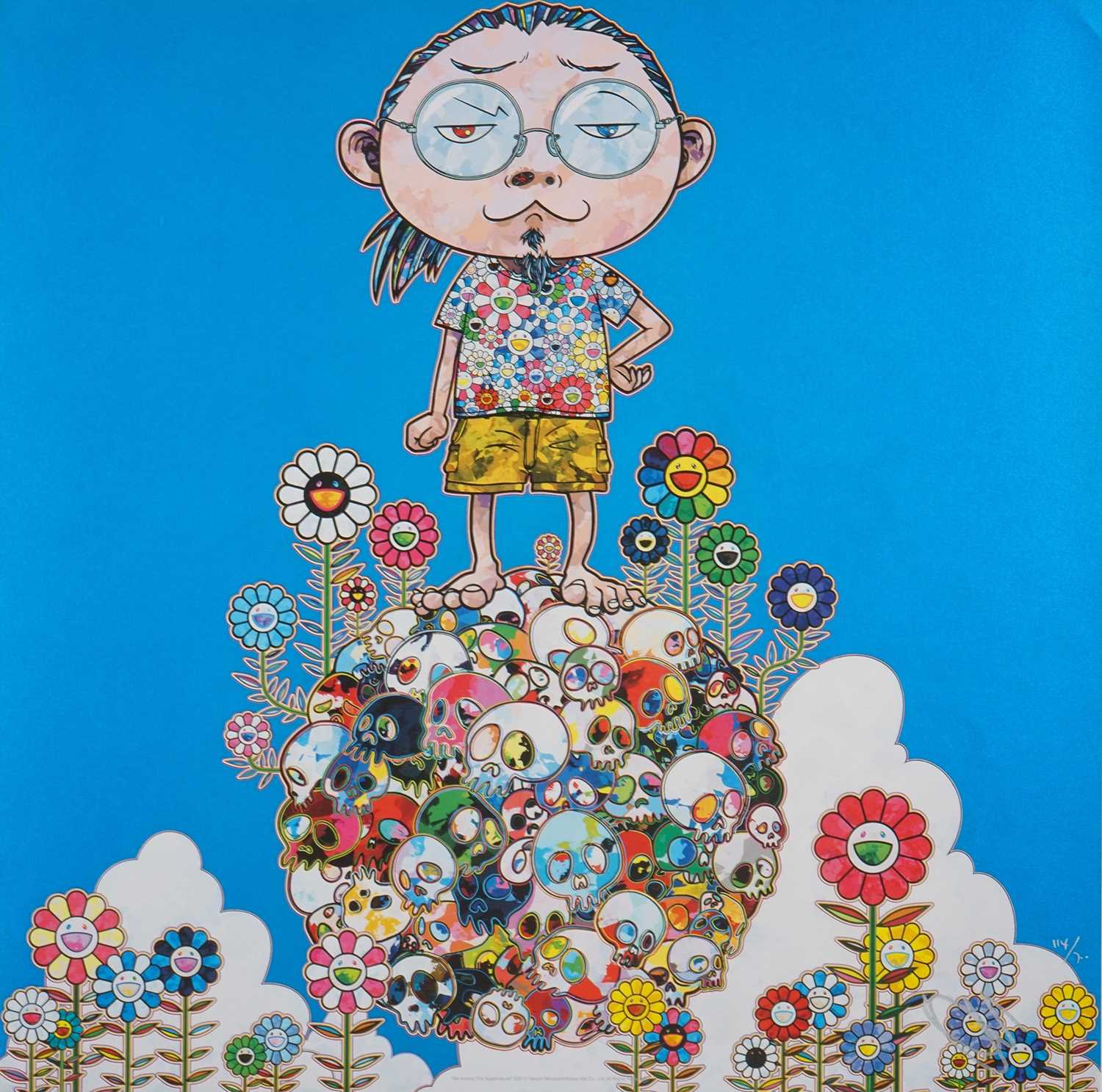 Lot 71 - Takashi Murakami (Japanese 1962-), 'Me Among The Supernatural', 2013