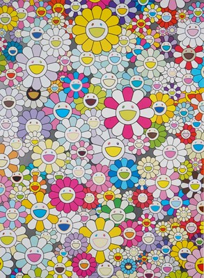 Lot 75 - Takashi Murakami (Japanese 1962-), 'An Homage To Yves Klein, Multicolor D', 2012