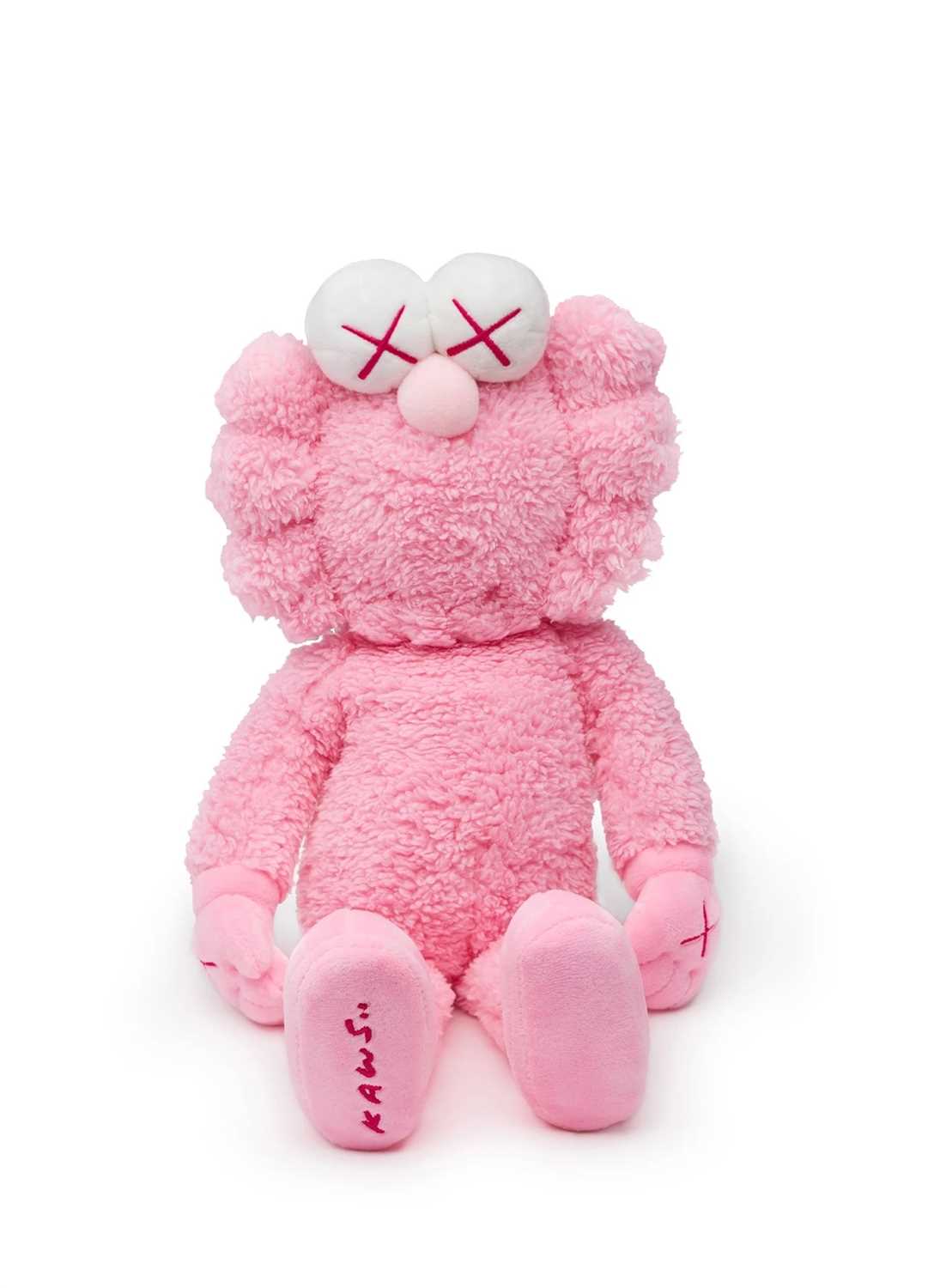 Lot 90 - Kaws (American 1974-), 'BFF Plush Pink', 2017