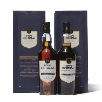 Lot 195 - 2 bottles Royal Lochnagar Select Reserve
