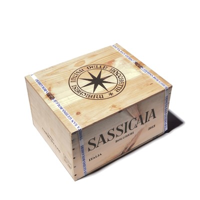 Lot 290 - 6 bottles 2015 Sassicaia