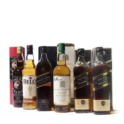 Lot 217 - 6 bottles Mixes Blended Scotch