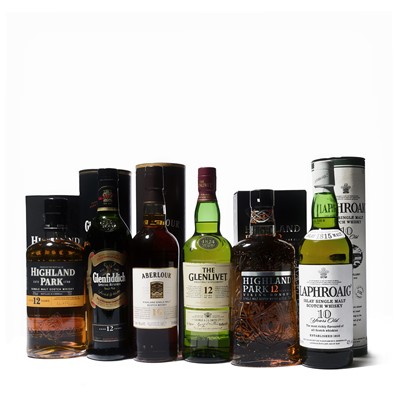 Lot 219 - 6 bottles Mixed Single Malt Scotch Whisky
