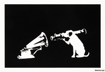 Lot 377 - Banksy (British b.1974), 'HMV', 2003
