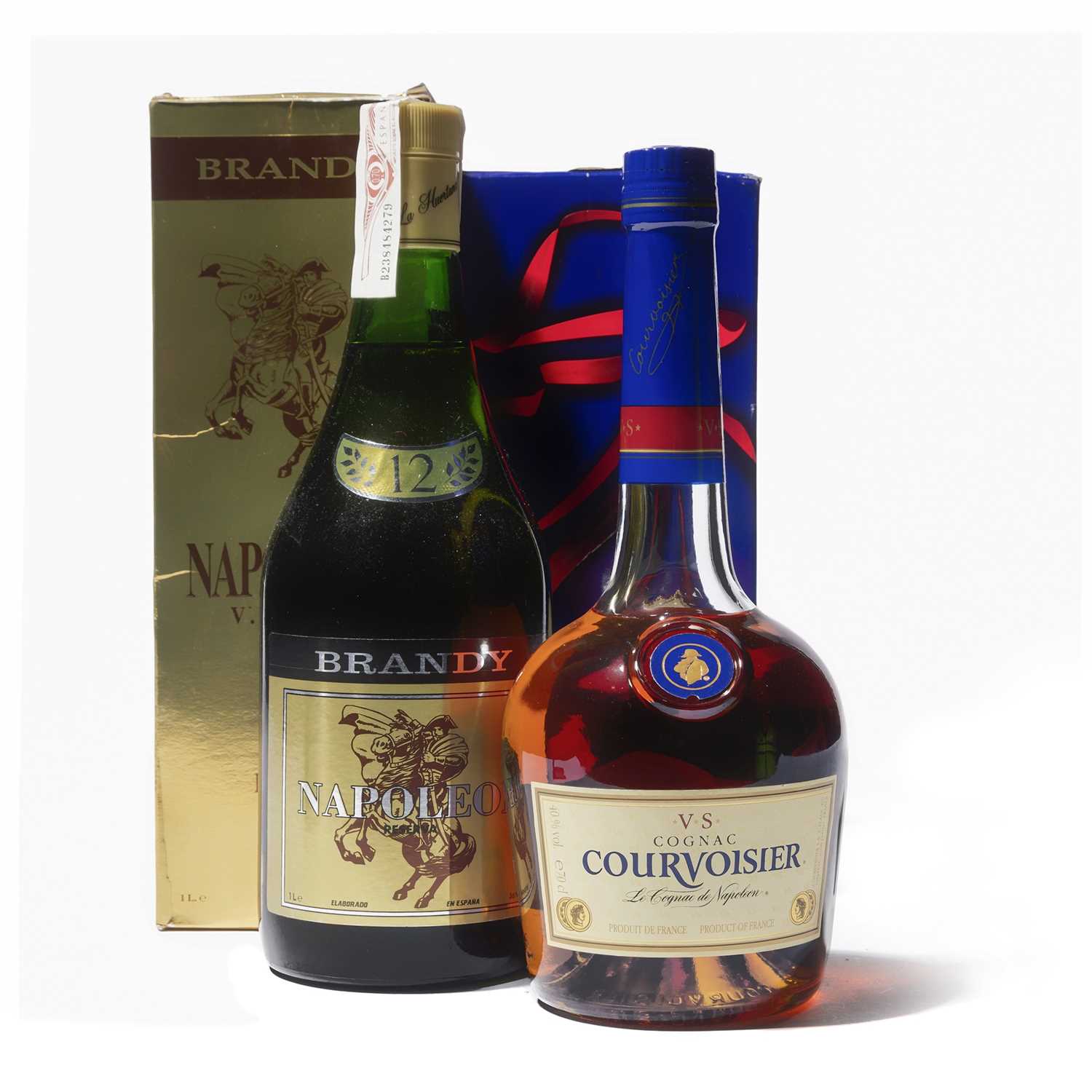 Lot 180 8 bottles Mixed Cognac