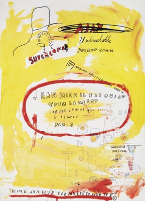 Lot 182 - Jean-Michel Basquiat (American 1960-1988), 'Supercomb', 1988