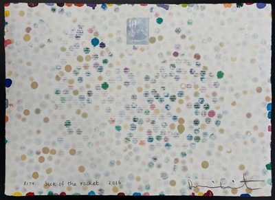Lot 124 - Damien Hirst (British 1965-), '8179. Sick Of The Racket (The Currency)' 2016