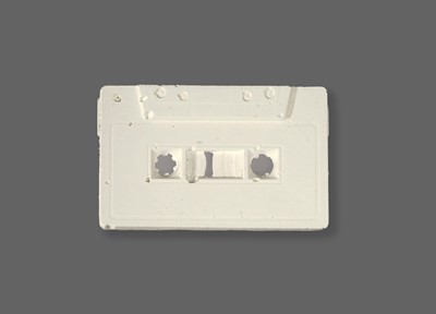 Lot 45 - Daniel Arsham (American 1980-), 'Future Relic 04 - Cassette Tape', 2015
