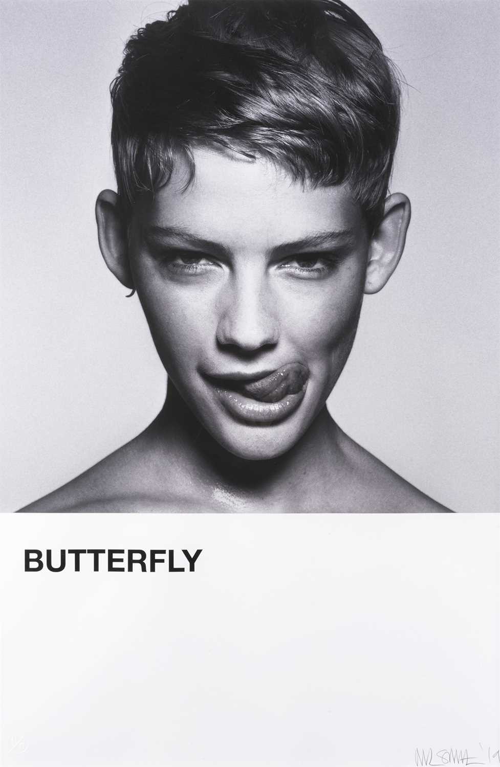 Lot 96 - Rankin & Nick Smith (Collaboration), 'Butterfly (Emily Close Up)' 2019, unique