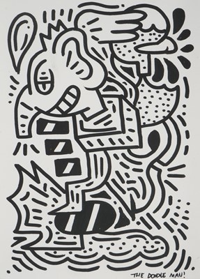 Lot 214 - Mr Doodle (British 1994-), 'Untitled'